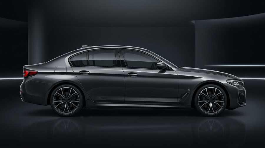 Digitale illustratie: auto zoals op onze occasions